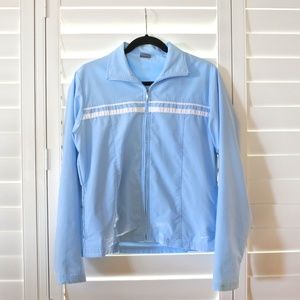 Nike Baby Blue Athletic Windbreaker